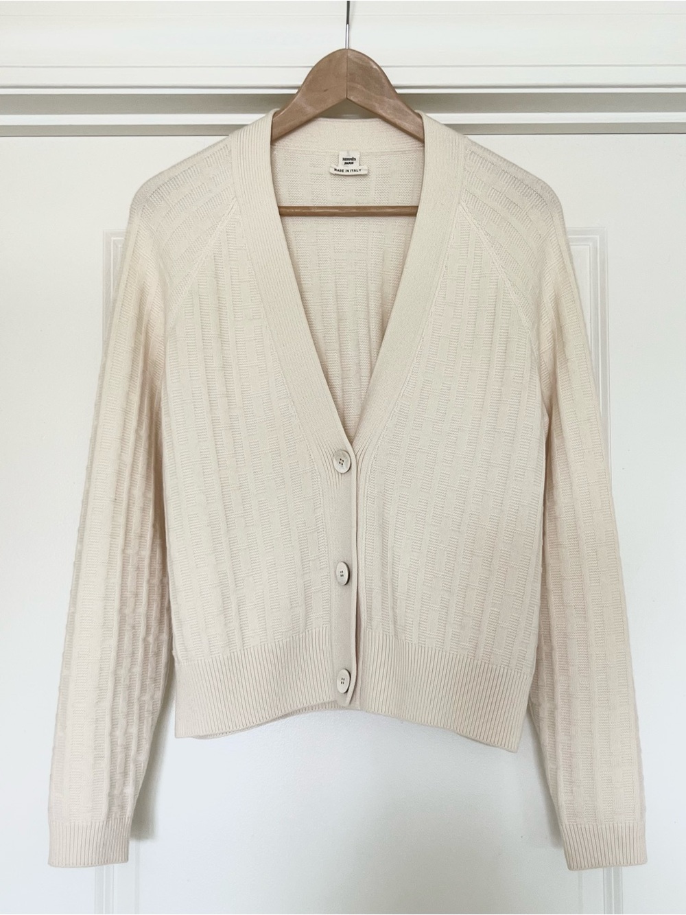Hermes H Long Sleeve Cardigan